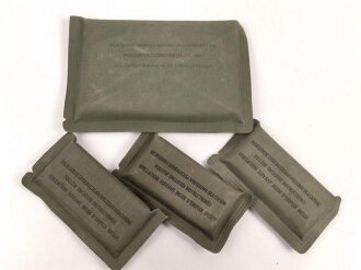 Vier Verbandpäckchen Bundeswehr