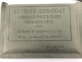 Vier Verbandpäckchen Bundeswehr