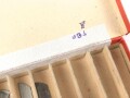 Leere Pappumverpackung für " 10 Glasröhren zu 0,2 g Coffeinum Natrium salicylicum"