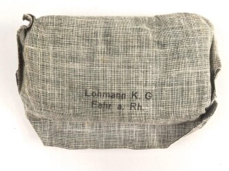 Verbandpäckchen Wehrmacht für den Verbandkasten. Großes Modell datiert 1940