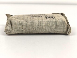 Verbandpäckchen Wehrmacht für den Verbandkasten. Großes Modell datiert 1940