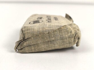 Verbandpäckchen Wehrmacht für den Verbandkasten. Großes Modell datiert 1940