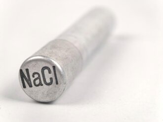 Aluminiumröhrchen " 1 g Natr. chloratum"