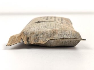 Verbandpäckchen Wehrmacht für den Verbandkasten. Großes Modell datiert 1940