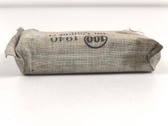 Verbandpäckchen Wehrmacht für den Verbandkasten. Großes Modell datiert 1940