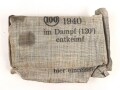 Verbandpäckchen Wehrmacht für den Verbandkasten. Großes Modell datiert 1940