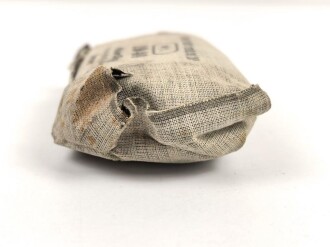 Verbandpäckchen Wehrmacht für den Verbandkasten. Großes Modell datiert 1940