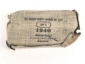 Verbandpäckchen Wehrmacht für den Verbandkasten. Großes Modell datiert 1940