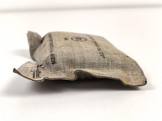 Verbandpäckchen Wehrmacht für den Verbandkasten. Großes Modell datiert 1941