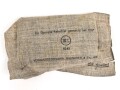 Verbandpäckchen Wehrmacht für den Verbandkasten. Großes Modell datiert 1941