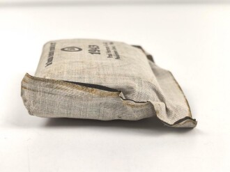 Verbandpäckchen Wehrmacht für den Verbandkasten. Großes Modell datiert 1943