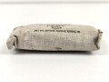 Verbandpäckchen Wehrmacht für den Verbandkasten. Großes Modell datiert 1943