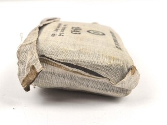 Verbandpäckchen Wehrmacht für den Verbandkasten. Großes Modell datiert 1943