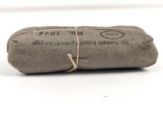 Verbandpäckchen Wehrmacht für den Verbandkasten. Großes Modell datiert 1944