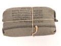 Verbandpäckchen Wehrmacht für den Verbandkasten. Großes Modell datiert 1944