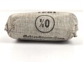 Verbandpäckchen Wehrmacht für den Verbandkasten. Kleines Modell datiert 1941
