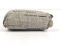 Verbandpäckchen Wehrmacht für den Verbandkasten. Kleines Modell datiert 1941