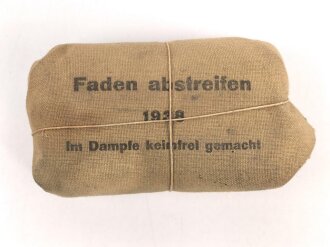 Verbandpäckchen Wehrmacht für den Verbandkasten...