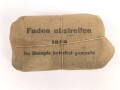 Verbandpäckchen Wehrmacht für den Verbandkasten und die Verbandspäckchentasche der Feldbluse. Kleines Modell datiert 1938