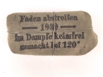 Verbandpäckchen Wehrmacht für den Verbandkasten...