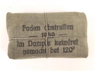Verbandpäckchen Wehrmacht für den Verbandkasten...