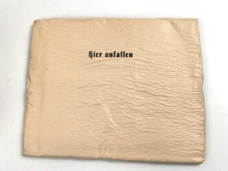 Verbandmull Wehrmacht, Maße geschlossen 15,5 x 21cm. Sie erhalten ein ( 1 ) Stück