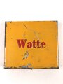 Blechdose Wehrmacht " Watte" für Sanitätszwecke. Originallack, 6 x 7 x 1,5cm
