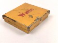 Blechdose Wehrmacht " Watte" für Sanitätszwecke. Originallack, 6 x 7 x 1,5cm