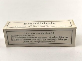Brandbinde datiert 1939, nur für DEKORATIONSZWECKE