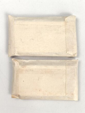 Blechdose Wehrmacht " Watte" für Sanitätszwecke. Originallack, 6 x 7 x 1,5cm