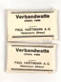 Blechdose Wehrmacht " Watte" für Sanitätszwecke. Originallack, 6 x 7 x 1,5cm
