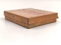 Blechdose Wehrmacht " Nervkanal Instrumente" für Sanitätszwecke. Originallack, 6 x 7 x 1,5cm