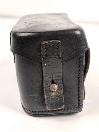 Deutsches Rotes Kreuz Sanitätslager Babelsberg, schwarze Koppeltasche in gutem Zustand