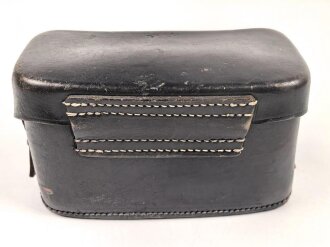 Deutsches Rotes Kreuz Sanitätslager Babelsberg, schwarze Koppeltasche in gutem Zustand