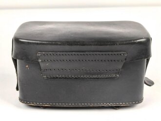 Deutsches Rotes Kreuz , schwarze Koppeltasche in gutem Zustand
