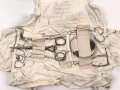 "Einsatz 2 Art. Klemmen 16cm lang, Nadelhalter, Nadeldose, Kornzange" gehört ins Truppenbesteck 1935