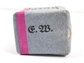 Pack "100g entfettete Watte" datiert 1936