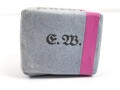 Pack "100g entfettete Watte" datiert 1936