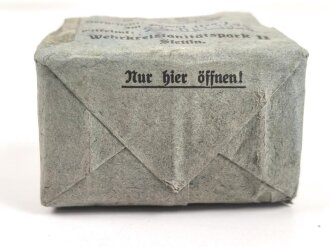 Pack "10 keimfreie Mullstreifen" datiert 1938