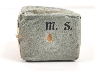 Pack "10 keimfreie Mullstreifen" datiert 1938