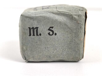 Pack "10 keimfreie Mullstreifen" datiert 1938