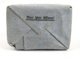 Pack "10 keimfreie Mullstreifen" datiert 1938
