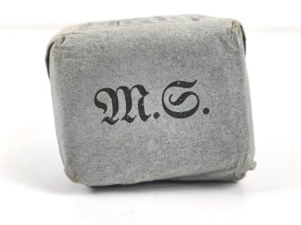 Pack "10 keimfreie Mullstreifen" datiert 1938