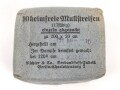 Pack "10 keimfreie Mullstreifen" datiert 1938