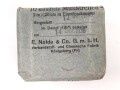 Pack "10 keimfreie Mullstreifen" datiert 1938
