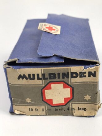 Pack "10 Stück Mullbinden 8cm Breit, 4m lang