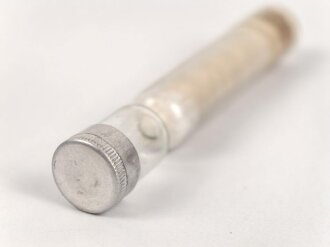 Glasröhrchen Leinenzwirn für medizinische Zwecke