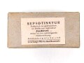 Pack mit zwei Glasfläschchen "Sepsotinktur"