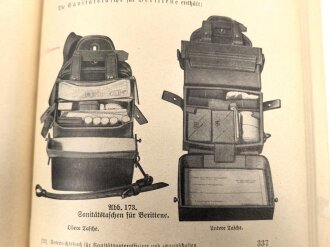 H.Dv. 59 "Unterrichtsbuch für Sanitäts-Unteroffiziere und Mannschaften" datiert 1939, 429 Seiten, DIN A5, guter Zustand