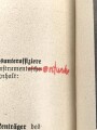 H.Dv. 59 "Unterrichtsbuch für Sanitäts-Unteroffiziere und Mannschaften" datiert 1939, 429 Seiten, DIN A5, guter Zustand